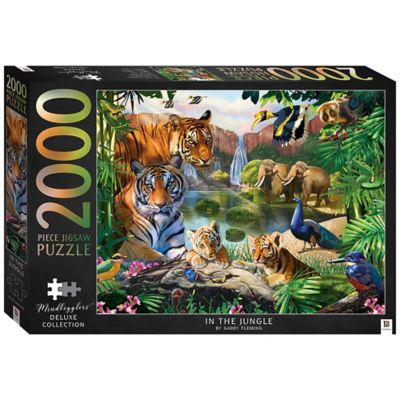 Hinkler Mindbogglers Artisan 2000 pc. Jigsaw Puzzle: In the Jungle - Jigsaws for Adults, 9354537001421