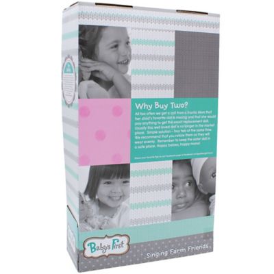 Image showing  Goldberger Doll Sing & Learn Giraffe Bi-Lingual (English/Spanish), 82118