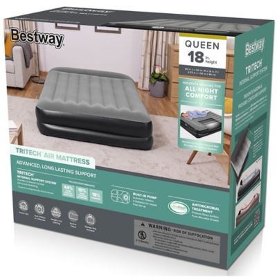 Image showing  18 in. Queen Tritech Air Mattress with Built-in AC Pump, 67404E