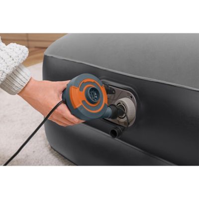 Image showing 5 th Bestway 18 in. Queen Tritech Air Mattress with Built-in AC Pump, 67404E