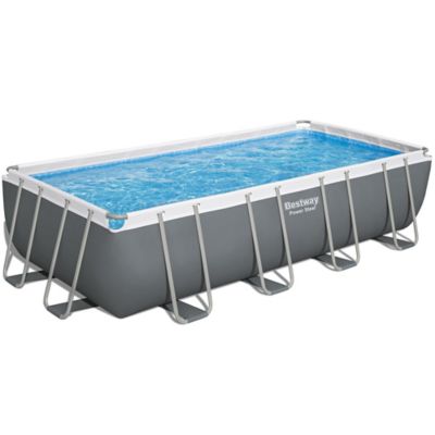 Bestway Power Steel 18 ft. x 9 ft. x 48 in. Above Ground Pool Set - 3913 gal. 56536E
