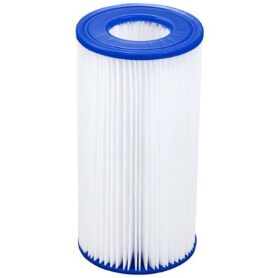 Image showing 6 th Bestway Steel Pro 15 ft. x 48 in. Round Above Ground Pool Set, 4,231 gal.