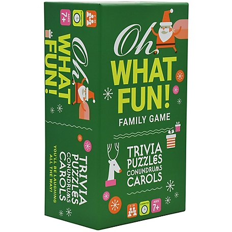 Project Genius Oh What Fun! Holiday, Family, Party, Trivia Game, Ages 7+, HJ005