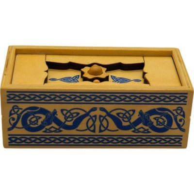 Project Genius Viking Sea Chest Gift Box Puzzle, Brain Teaser Box That Holds Gift Cards, TG429