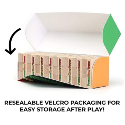 Image showing  Adult Party Game, 48 Hilarious Wooden Blocks