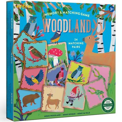 eeBoo Woodland Memory and Matching Game/ Ages 5+, MGWND