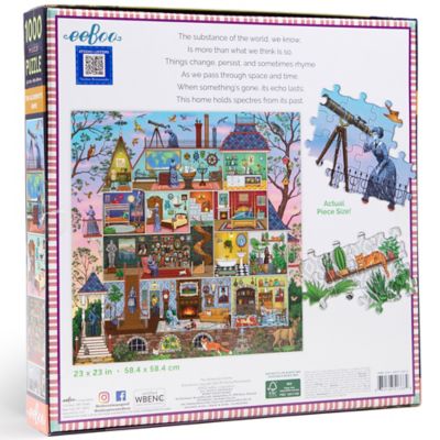 Image showing  Piece and Love the Alchemist's Home 1000 pc. Square Adult Jigsaw Puzzle/ Ages 14+, PZTAST