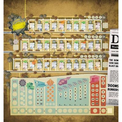 Image showing  Welcome To.. Doomsday Thematic Neighborhood Board Game Expansion, Ages 10+, 1-50 Players, 25 Minutes
