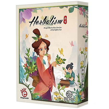 Ox Eye Media Herbalism - A Logic & Deduction Game, Deep Water Games, Ages 8+, 3-4 Players, 15-30 Min, DWGHRB100
