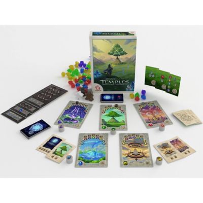 Image showing  Mystery of the Temples Curse Breaking Card Game, Deep Water Games, Ages 10+, 2-4 Players, 20-40 Minutes