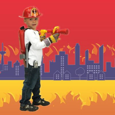 Image showing  Firefighter Henry Kids Pretend Play Fireman Play Set, Ages 3+