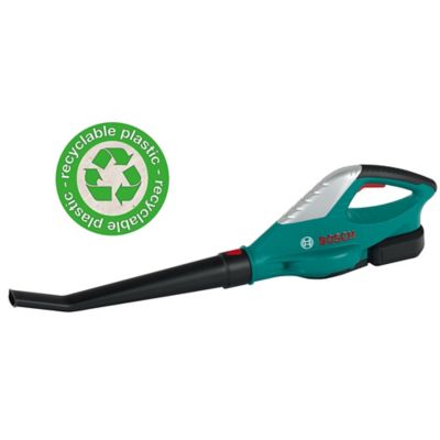 Image showing 6 th Bosch Kids Pretend Play Leaf Blower, Battery Powered