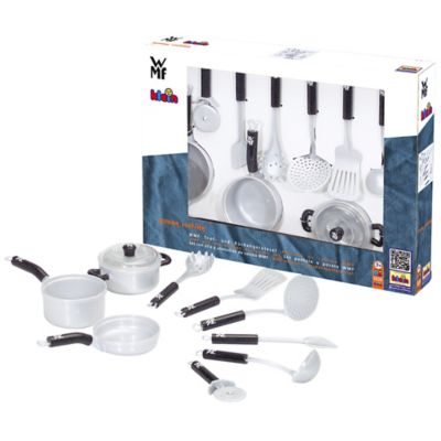 Image showing  Young Cooking - 9 pc. Toy Pots & Kitchen Set, Kids Pretend Play, Includes Utensils & Pots/Pans, 9628