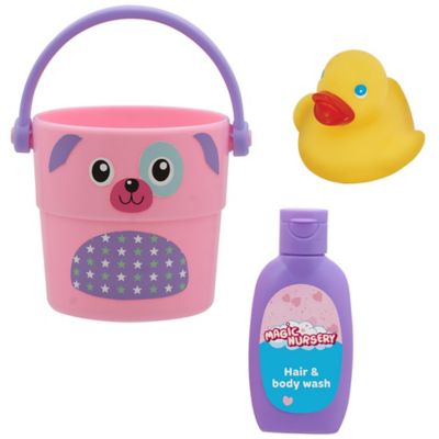 Image showing  Love Buckets - Bath Safe 8 in. Baby Doll Playset, New Adventures Bath Time Playset, Ages 2+, 3924