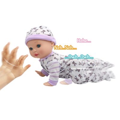Image showing  Crawling Baby 10 in. Baby Doll Playset, 4018