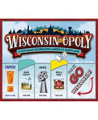 Image showing  Wisconsin-Opoly Board Game, 2-6 Players