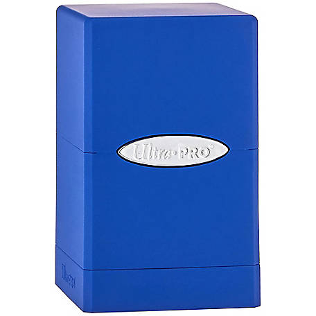 Ultra Pro Classic Satin Tower Deck Box- Blue, 84175