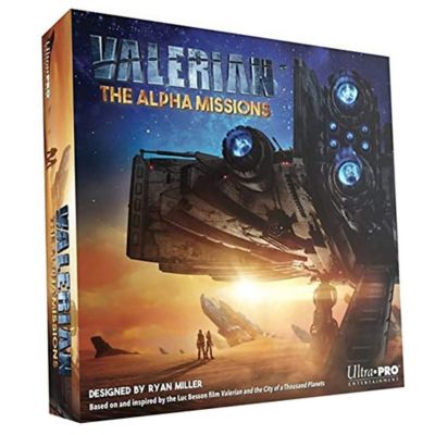 Ultra Pro Valerian: the Alpha Missions - Strategy Board Game - 2-4 Players, 10205