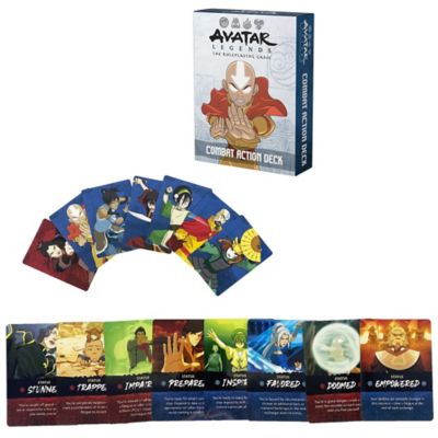 Image showing  Avatar Legends The RPG: Combat Action Deck Expansion - 55 Card Deck Expansion Pack, MPGC09