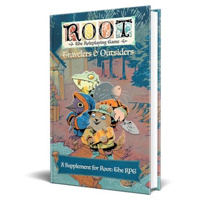 Magpie Games Root: The RPG - Travelers & Outsiders - Hardcover Book, A Supplement For Root The RPG, Roleplaying Game, MPG030