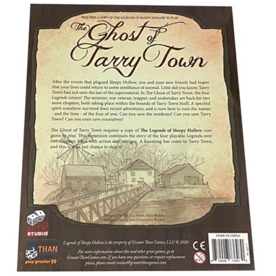 Image showing  Legends of Sleepy Hollow: The Ghost of Tarry Town Expansion - Greater Than Games, LOSH-GHOS