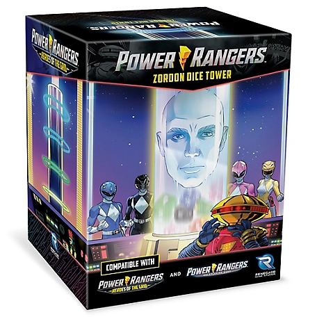 Renegade Game Studios Power Rangers Zordon Dice Tower, Compatible with Power Rangers Roleplaying Game, RGS02322