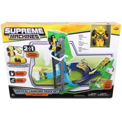 NKOK Supreme Machines: High Speed Racer-Bot Vertical Launcher Track - Rocket Bot, 42032