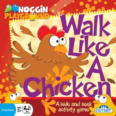 Image showing 5 th Outset Media Walk Like A Chicken Roleplaying Board Game, No Reading Required, Hide and Seek Role-Playing Activity Game