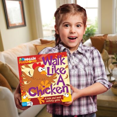 Image showing 6 th Outset Media Walk Like A Chicken Roleplaying Board Game, No Reading Required, Hide and Seek Role-Playing Activity Game