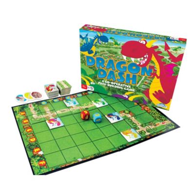 Image showing  Dragon Dash Co-Operative Path Building Kids' Board Game, No Reading Required