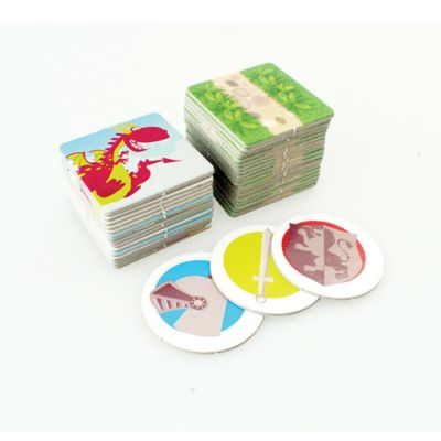 Image showing 6 th Outset Media Dragon Dash Co-Operative Path Building Kids' Board Game, No Reading Required