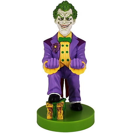 Exquisite Gaming Cable Guys Charging Phone & Controller Holder: Joker 8 in. Tall PVC Statue, CGCRDC300131