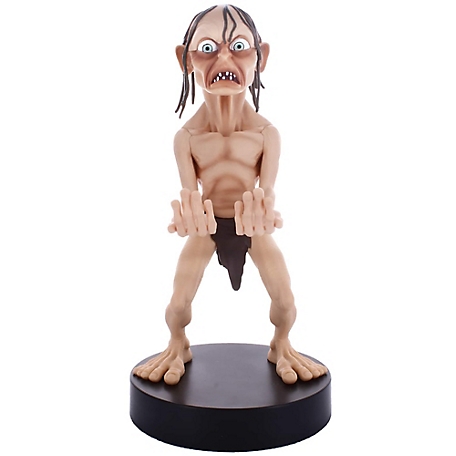 Exquisite Gaming Cable Guys Charging Phone & Controller Holder: Gollum 8 in. Tall PVC Statue, CGCRWB400412