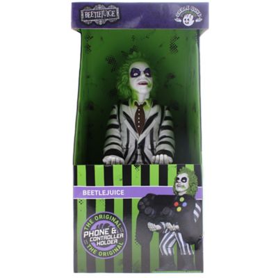 Image showing  Cable Guys Charging Phone & Controller Holder: Tim Burton's Beetlejuice, 8 in. Tall PVC Statue, CGCRWB400413