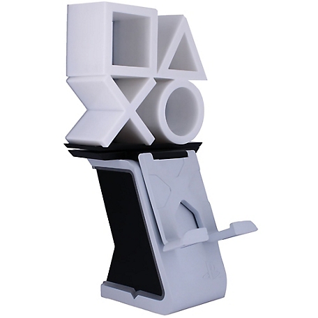 Exquisite Gaming Cable Guys LED Ikons: Playstation Logo Charging Phone & Controller Holder, CGIKPS400452