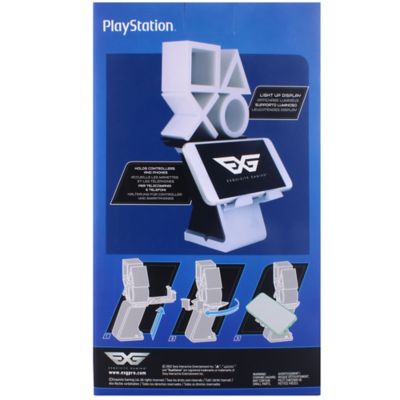 Image showing  Cable Guys LED Ikons: Playstation Logo Charging Phone & Controller Holder, CGIKPS400452