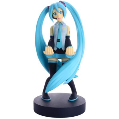 Exquisite Gaming Cable Guys Charging Phone & Controller Holder: Hatsune Miku 8 in. Tall PVC Statue, CGCRHM400466