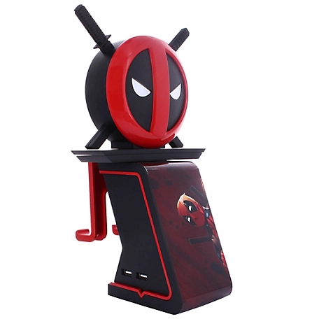 Exquisite Gaming Cable Guys LED Ikons: Marvel Deadpool Charging Phone & Controller Holder, CGIKMR400478