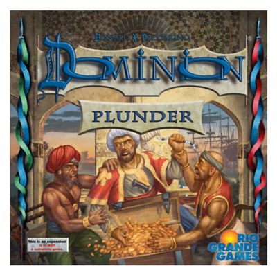 Rio Grande Games Dominion: Plunder Expansion - Strategy Card Game, Sea Exploration & Plundering, RIO631