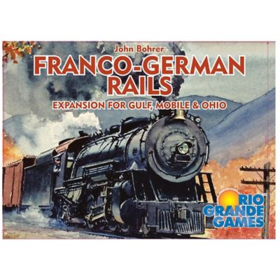Rio Grande Games Gulf, Mobile & Ohio: Franco-German Rails Expansion - Investment Railway Board Game, RIO632