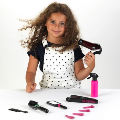 Image showing 6 th Braun Satin Hair 7 - Toy Mega Hairstyling Set- 10 pc. Set Includes Satin Hair 7 Battery-Powered Hairdryer