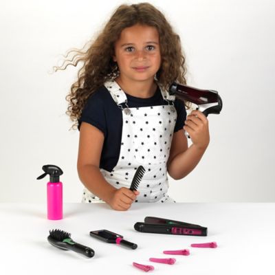 Image showing 7 th Braun Satin Hair 7 - Toy Mega Hairstyling Set- 10 pc. Set Includes Satin Hair 7 Battery-Powered Hairdryer