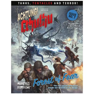 Modiphius Achtung! Cthulhu 2D20: Forest of Fear Expansion - Issue No. 7, Rpg Book Adventure, MUH052305