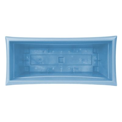 Image showing  7 gal. Plastic Dayton Large Window Deck Box Planter, 27 in.