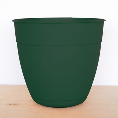Image showing 7 th Bloem 8.5 gal. Plastic Dayton Planter with Saucer, 16 in.