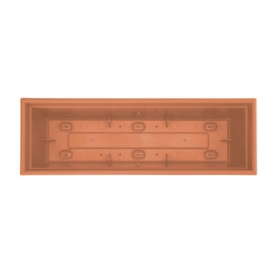 Image showing  5 gal. Plastic Dayton Window Box Planter with Elevated Feet, 24 in.