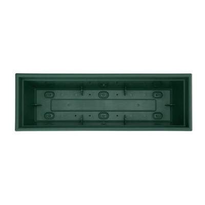 Image showing  5 gal. Plastic Dayton Window Box Planter with Elevated Feet, 24 in.
