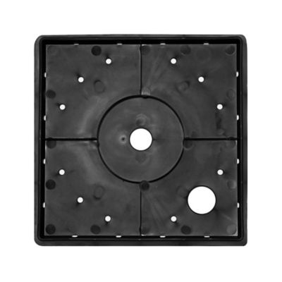 Image showing  9 gal. Plastic Tall Finley Tapered Square Planter, 25 in., Matte Textured Finish