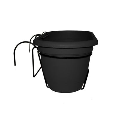 Image showing  2.5 gal. Plastic Lucca Self Watering Oval Window Box Planter, 18 in.