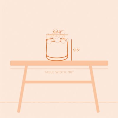 Image showing 7 th Bloem Mathers Round Planter with Saucer Tray, 10 in., Modern Design